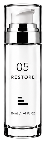 05 Restore restorative serum bottle